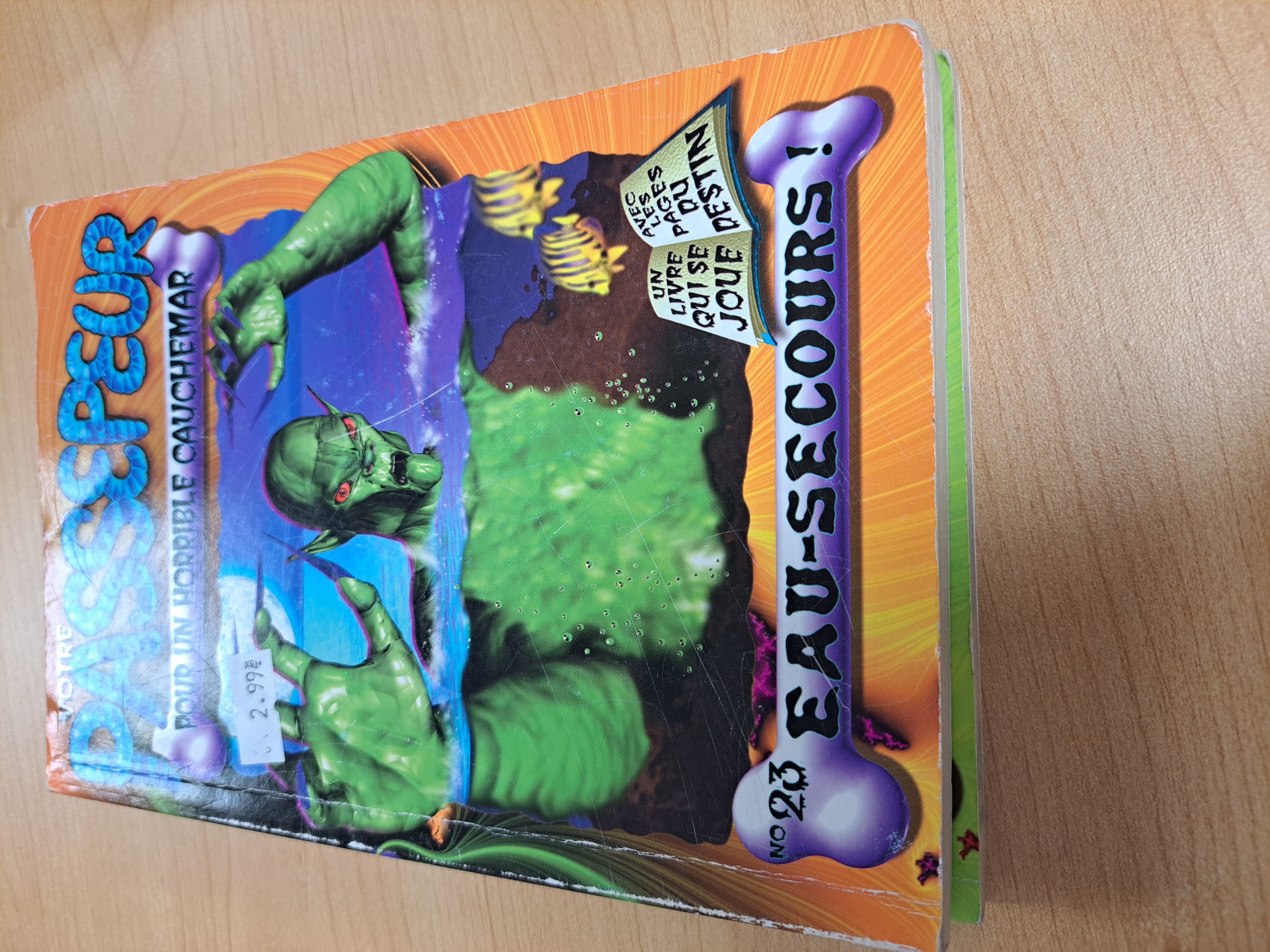 Votre passepeur no23 Eau-Secours Richard Petit livre usagé